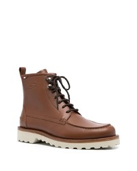 Bottes de loisirs en cuir marron Bally