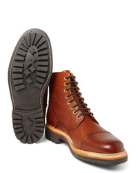 Bottes de loisirs en cuir marron Grenson