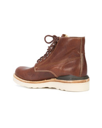 Bottes de loisirs en cuir marron VISVIM