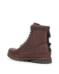 Bottes de loisirs en cuir marron Timberland