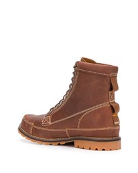 Bottes de loisirs en cuir marron Timberland