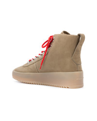 Bottes de loisirs en cuir marron Fear Of God