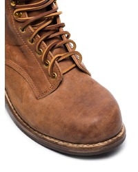 Bottes de loisirs en cuir marron VISVIM