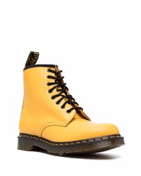 Bottes de loisirs en cuir moutarde Dr. Martens