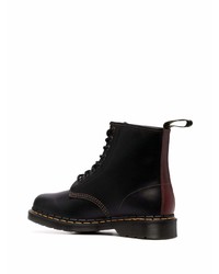 Bottes de loisirs en cuir noires Dr. Martens