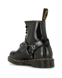 Bottes de loisirs en cuir noires Dr. Martens