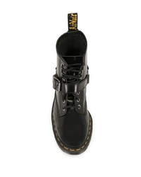 Bottes de loisirs en cuir noires Dr. Martens