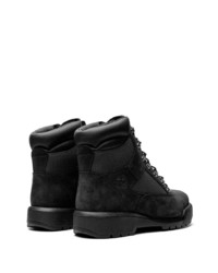 Bottes de loisirs en cuir noires Timberland