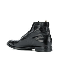 Bottes de loisirs en cuir noires Officine Creative