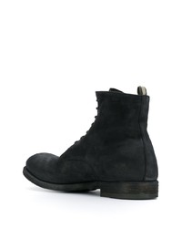 Bottes de loisirs en cuir noires Officine Creative