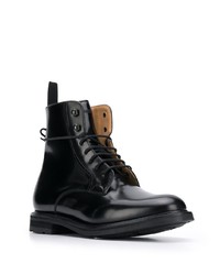 Bottes de loisirs en cuir noires Church's