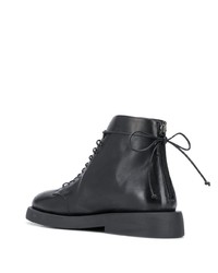 Bottes de loisirs en cuir noires Marsèll