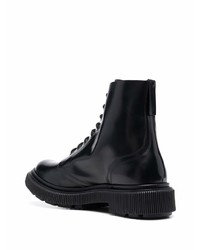 Bottes de loisirs en cuir noires Adieu Paris