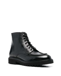 Bottes de loisirs en cuir noires Doucal's