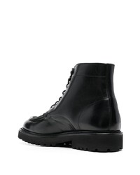 Bottes de loisirs en cuir noires Doucal's