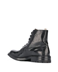 Bottes de loisirs en cuir noires Officine Creative