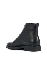 Bottes de loisirs en cuir noires Koio