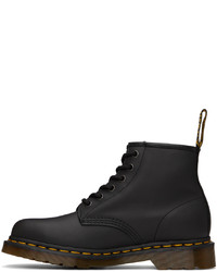 Bottes de loisirs en cuir noires Dr. Martens