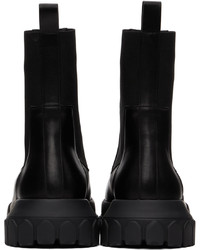 Bottes de loisirs en cuir noires Rick Owens