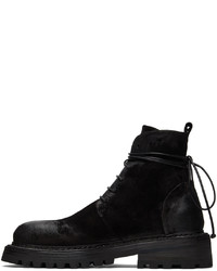 Bottes de loisirs en cuir noires Marsèll