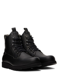 Bottes de loisirs en cuir noires ekn