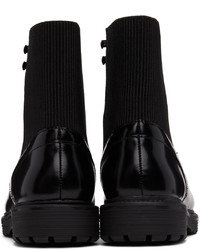 Bottes de loisirs en cuir noires Diesel