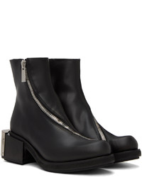 Bottes de loisirs en cuir noires Gmbh