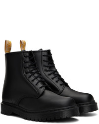 Bottes de loisirs en cuir noires Dr. Martens