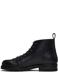 Bottes de loisirs en cuir noires Bode