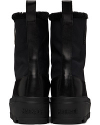 Bottes de loisirs en cuir noires Mackage