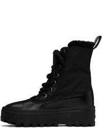 Bottes de loisirs en cuir noires Mackage