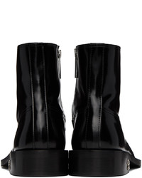 Bottes de loisirs en cuir noires Gmbh