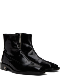 Bottes de loisirs en cuir noires Gmbh