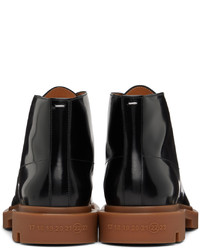 Bottes de loisirs en cuir noires Maison Margiela