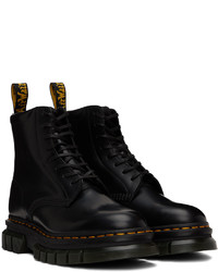 Bottes de loisirs en cuir noires Dr. Martens