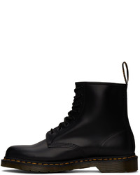 Bottes de loisirs en cuir noires Dr. Martens