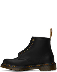 Bottes de loisirs en cuir noires Dr. Martens