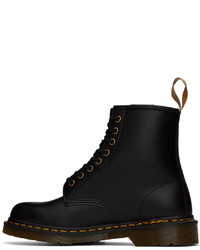 Bottes de loisirs en cuir noires Dr. Martens