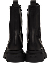 Bottes de loisirs en cuir noires Mackage