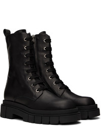 Bottes de loisirs en cuir noires Mackage