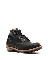 Bottes de loisirs en cuir noires VISVIM