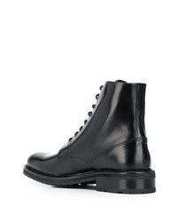 Bottes de loisirs en cuir noires AllSaints