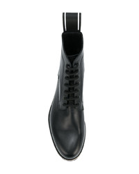 Bottes de loisirs en cuir noires DSQUARED2