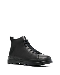 Bottes de loisirs en cuir noires Camper