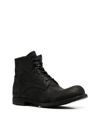 Bottes de loisirs en cuir noires Officine Creative