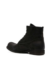 Bottes de loisirs en cuir noires Officine Creative