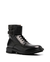 Bottes de loisirs en cuir noires Officine Creative