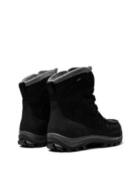 Bottes de loisirs en cuir noires Timberland