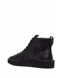 Bottes de loisirs en cuir noires Camper