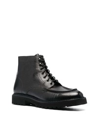 Bottes de loisirs en cuir noires Doucal's